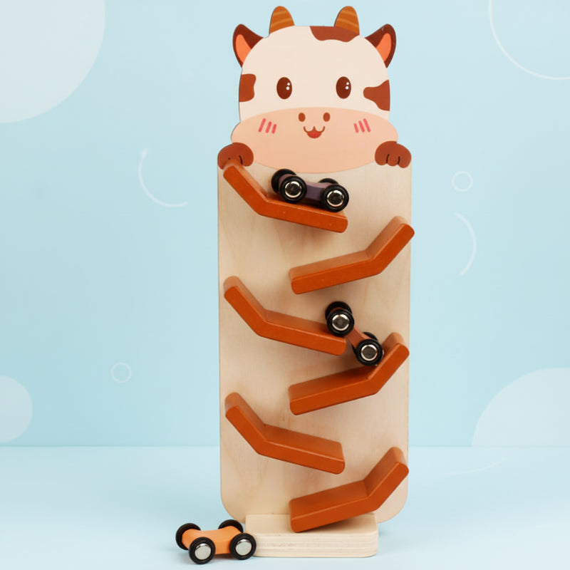 SpeedSlide – Active & Playful – Wooden Car Roller Track
