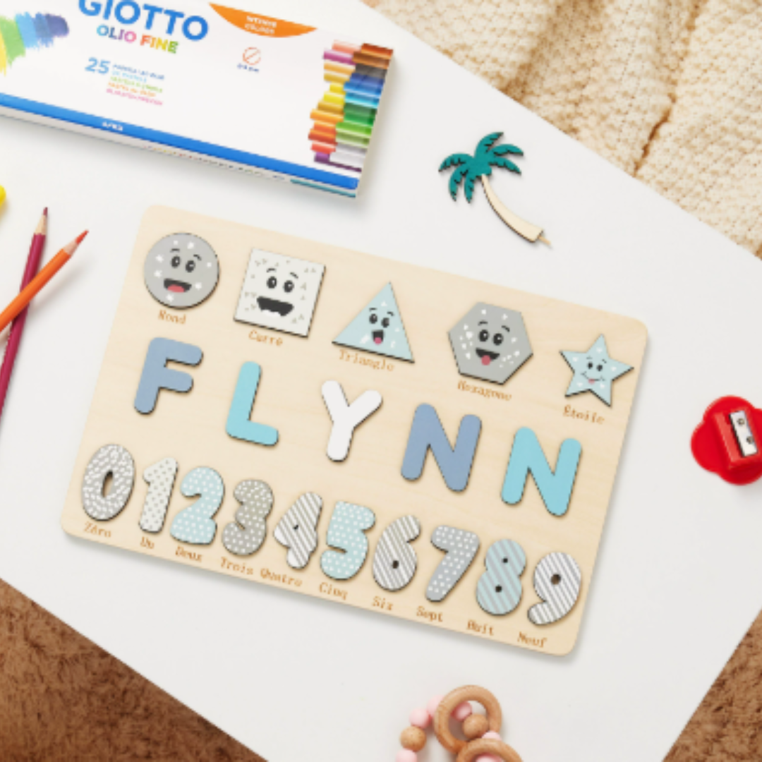 Woods - Your own name tag! - Name jigsaw puzzle