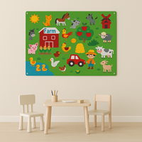 Thumbnail for FeltBoard™ | Meet the wonderful animals! - Felt board