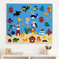 Thumbnail for FeltBoard™ - Meet the wonderful animals! - Felt board