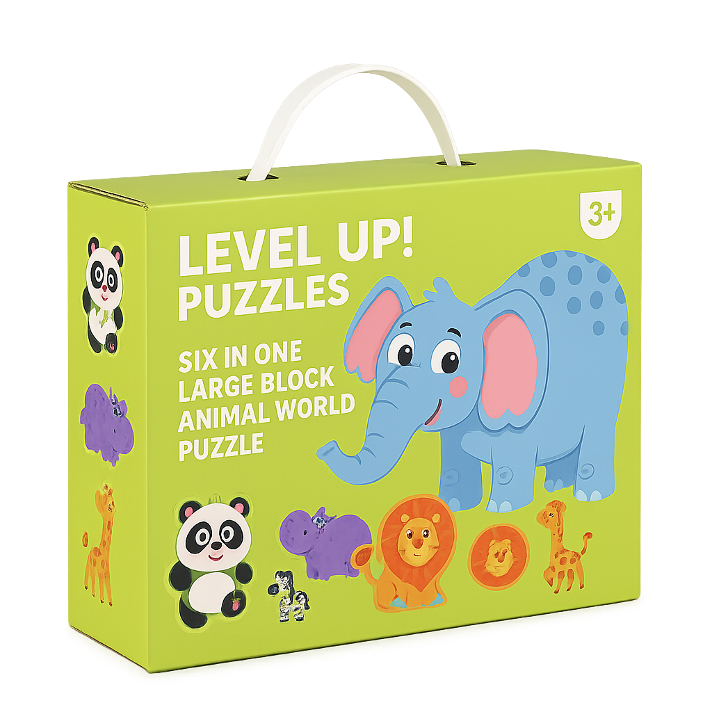 Woods™ - Fine Motor Skills & Creative - 6-in-1 Puzzle