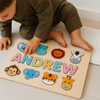 Woods - Your own name tag! - Name jigsaw puzzle