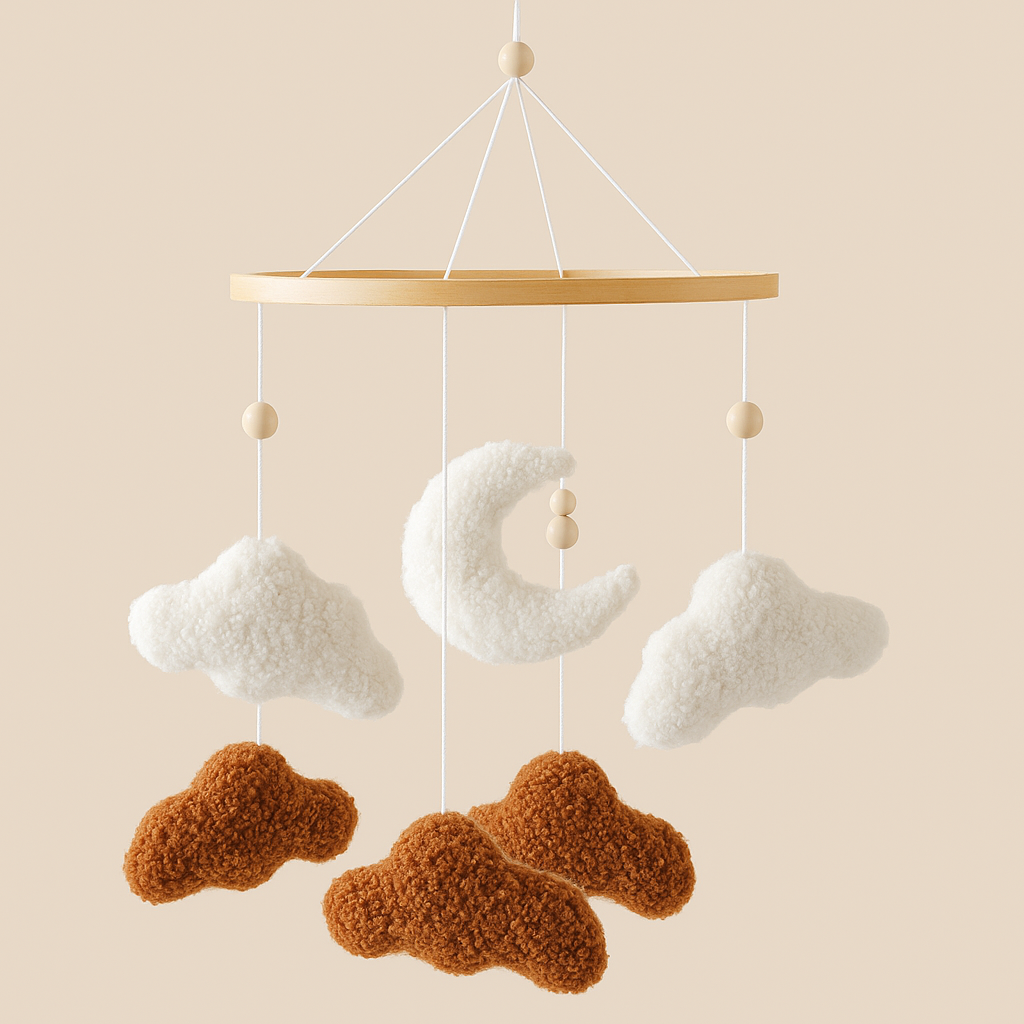 Nuvio – Peace & Atmosphere – Baby Mobile with Clouds