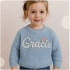 TinyStitch – Personalized Knitted Name Sweater for Children