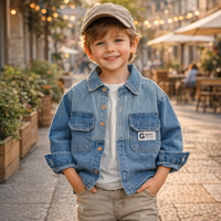 Thumbnail for DenimStar – Stylish & Sustainable – Denim Jacket for Boys