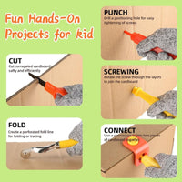 Thumbnail for ToolMaster – The Ultimate Tool Set for Cardboard Builders – Kids' Tool Set