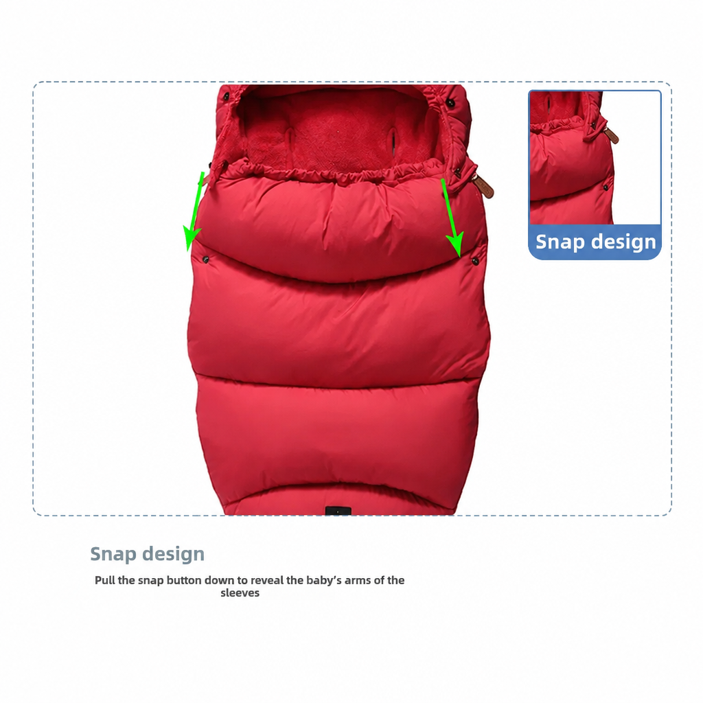 CozyRide – Warm & Cozy – Baby Sleeping Bag for Strollers
