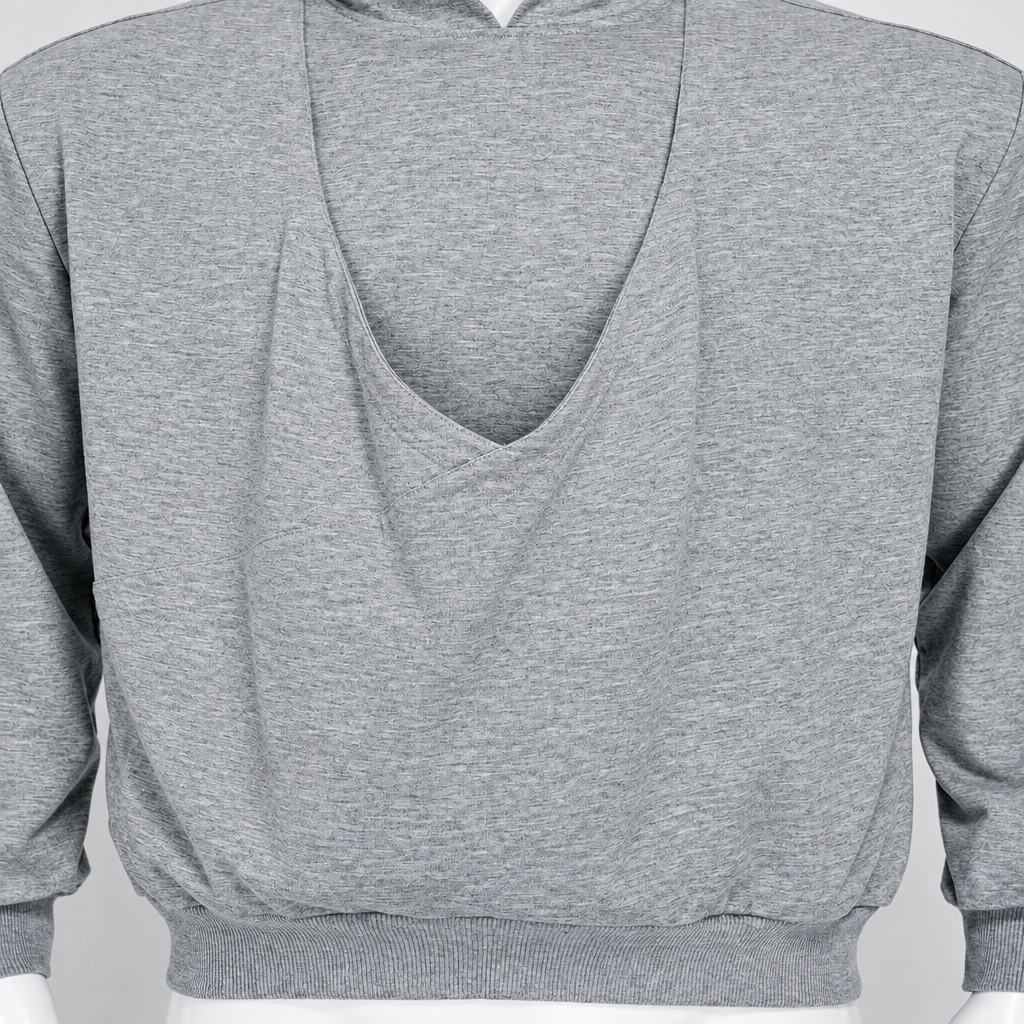 CuddleDad – Comfortable & Practical – Men's Hoodie with Baby Pouch