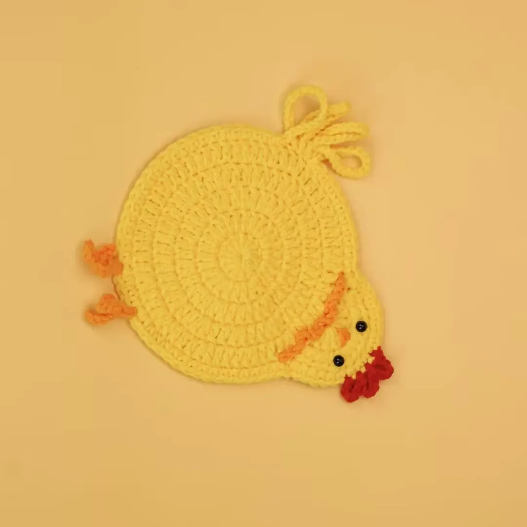 FunnyCritter – Fun & Unique – Crocheted Animals Coaster