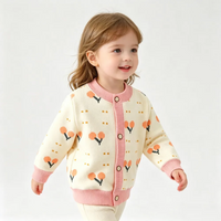 Thumbnail for CozyCardi – Soft & Warm – Knitted Cardigan with Cute Prints