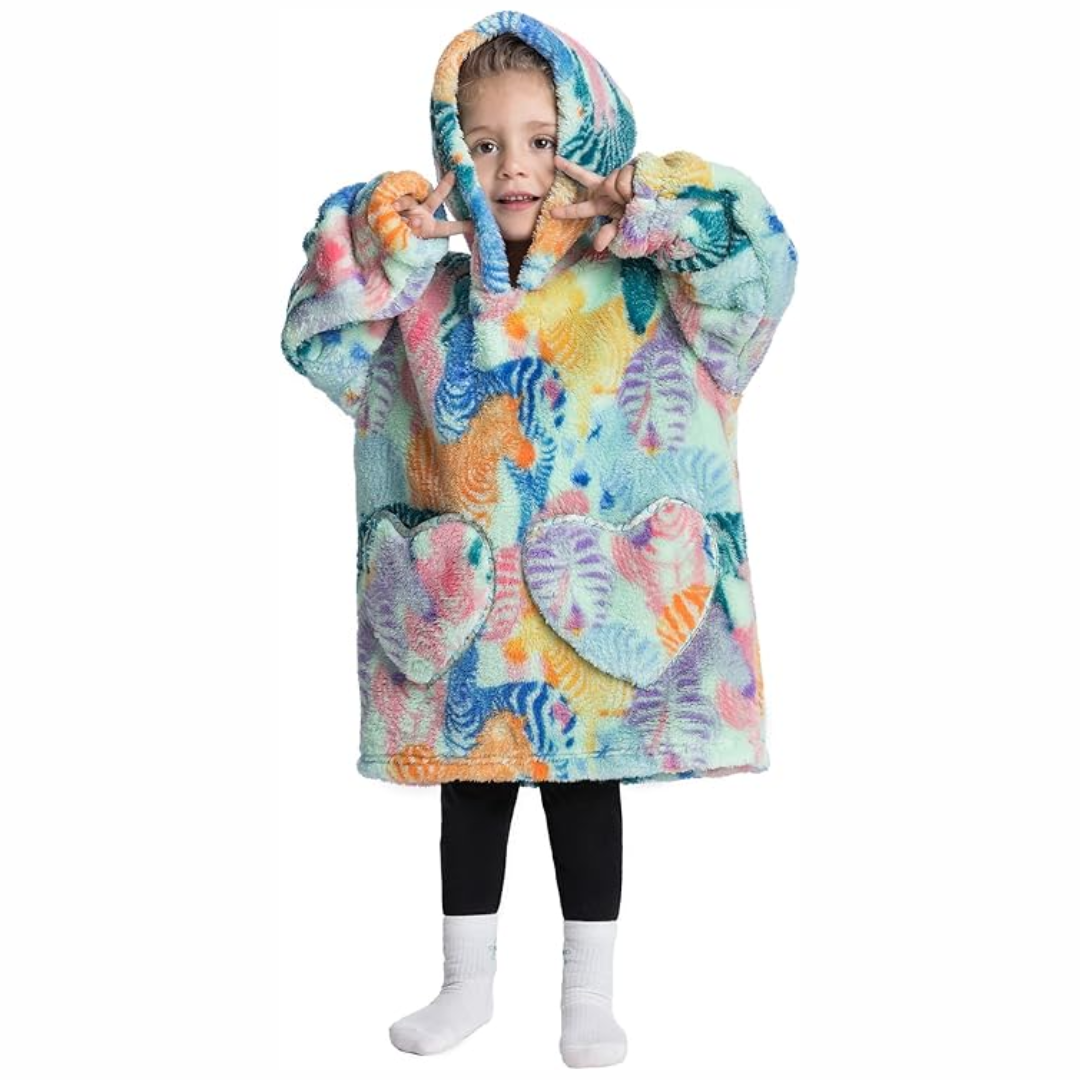 HappySnug – Cute and comfortable – Children's blanket with hood