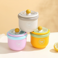Thumbnail for MealMate – Practical & Insulated – Stainless Steel Lunch Bowl with Spoon