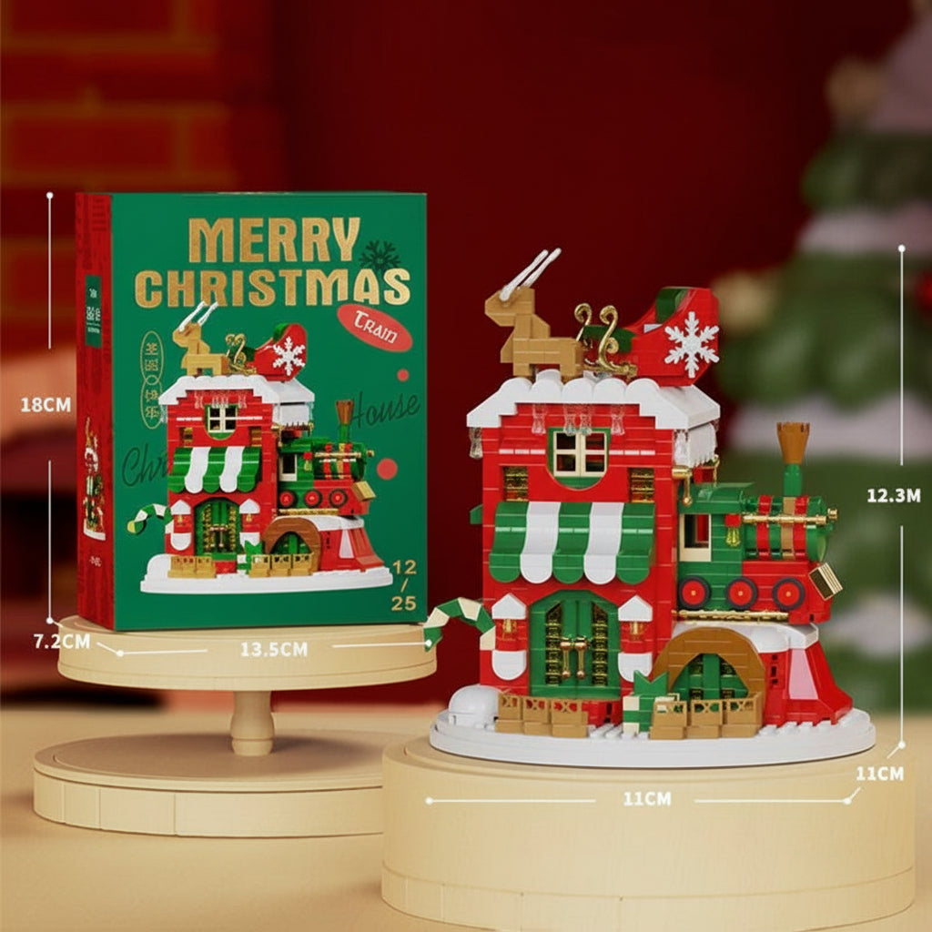 HolidayBlocks – Cheerful & Decorative – Christmas Mini Building Blocks