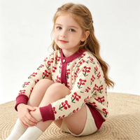Thumbnail for CozyCardi – Soft & Warm – Knitted Cardigan with Cute Prints