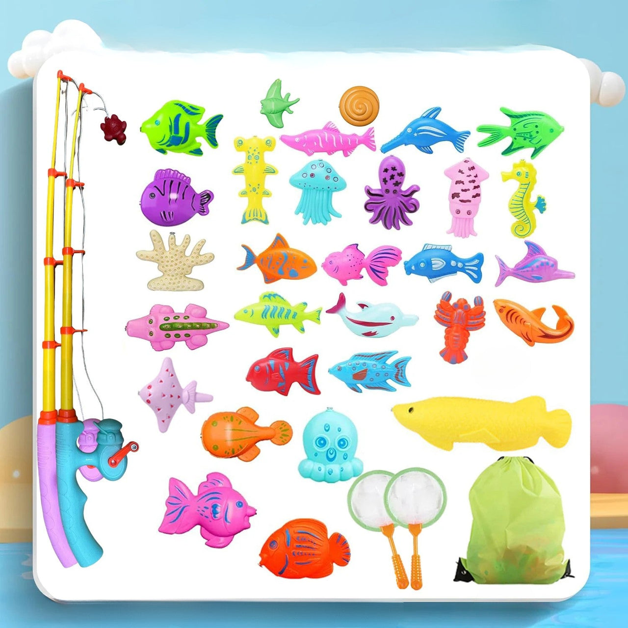 Fishing Game – Learning & Discovery - Magnetic Fish Game
