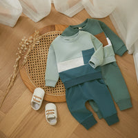 Thumbnail for Mini Fashion™ - Toddler tracksuit Cotton