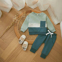 Thumbnail for Mini Fashion™ - Toddler tracksuit Cotton