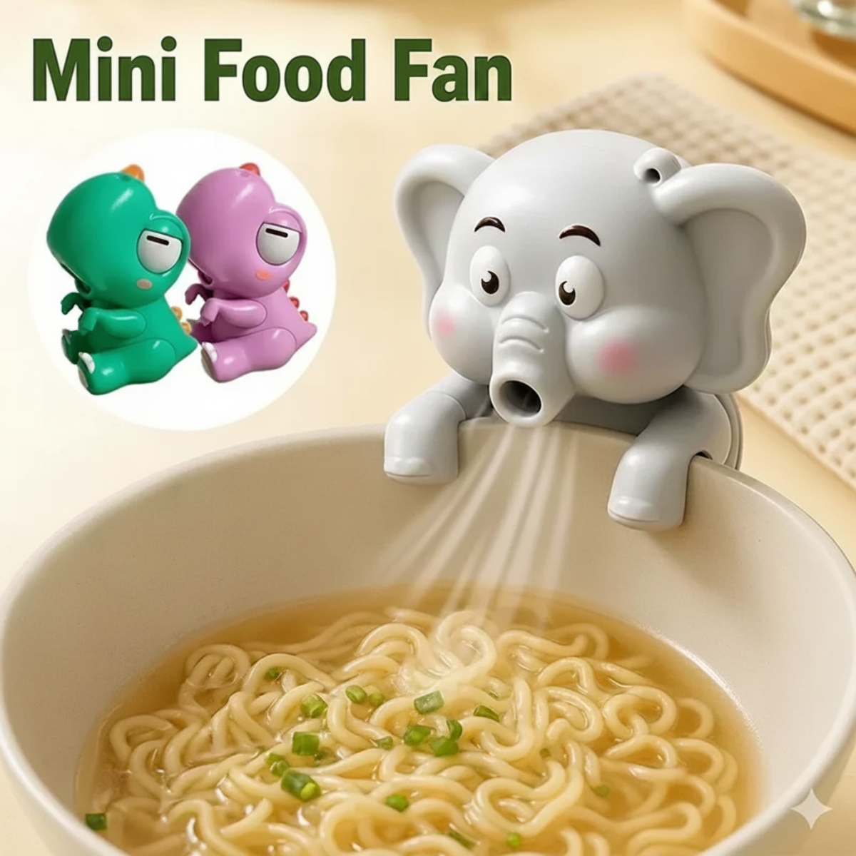 FoodBreeze – Smart & Useful – Portable Food Blower & Cooler for Hot Food