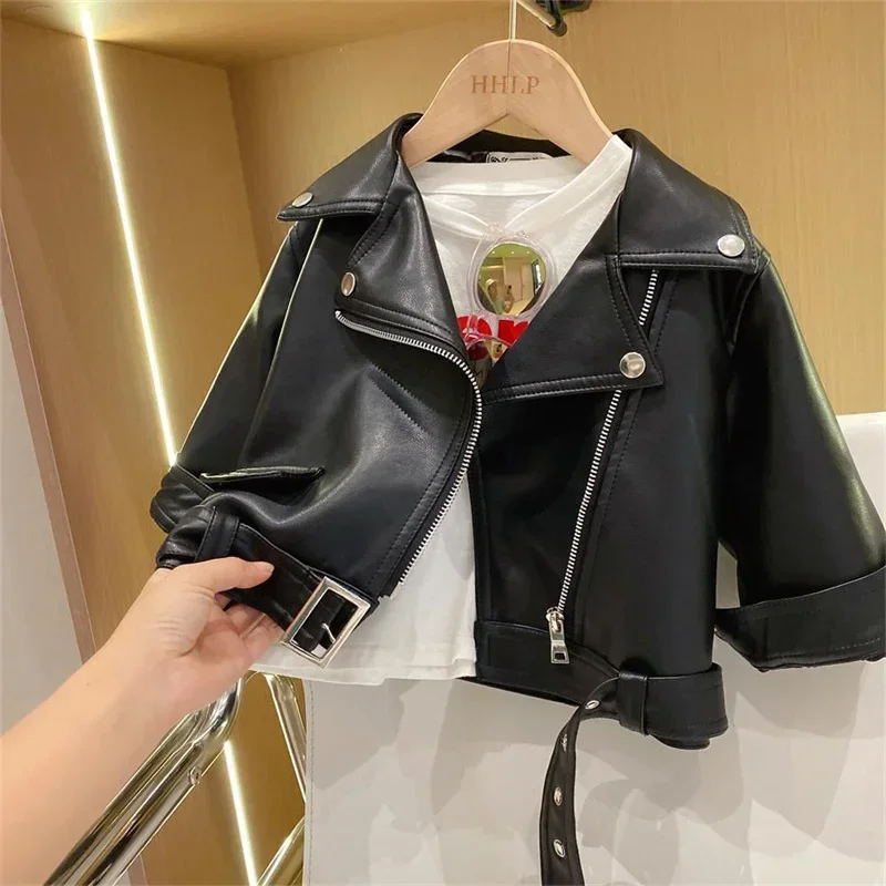 Girls Leather Jacket – Cool & Stylish – Leather Kids Jacket