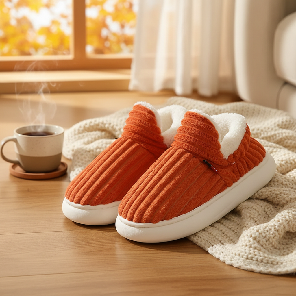 WarmNest – Cuddly Soft & Warm – Anti-Slip Slippers