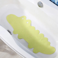 Thumbnail for AquaJoy – Non-slip & Safe – Crocodile Children's Bath Mat