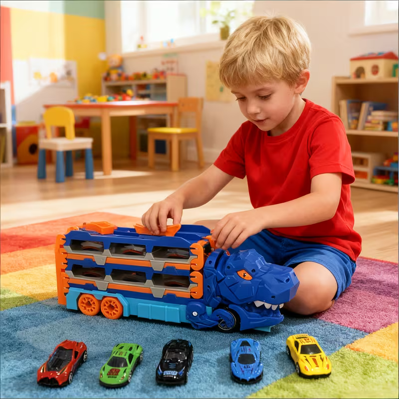 JurassicTruck™ – Cool & Fun – Foldable Dino Transport Cart