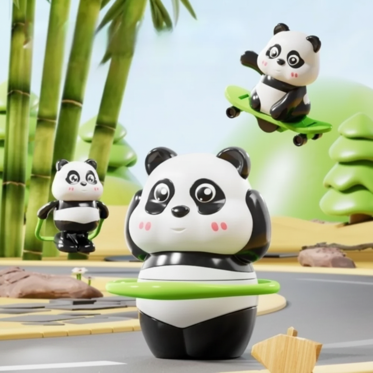 PandaPlay – Fun & Active – Wind-Up Panda Toy