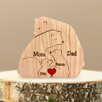 Thumbnail for Family Puzzle™ – Personalized Mother's Day Gift with a Family of Bears
