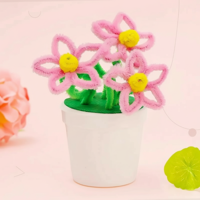 CraftBloom – Colorful & Creative – DIY Flower Pot Craft Kit