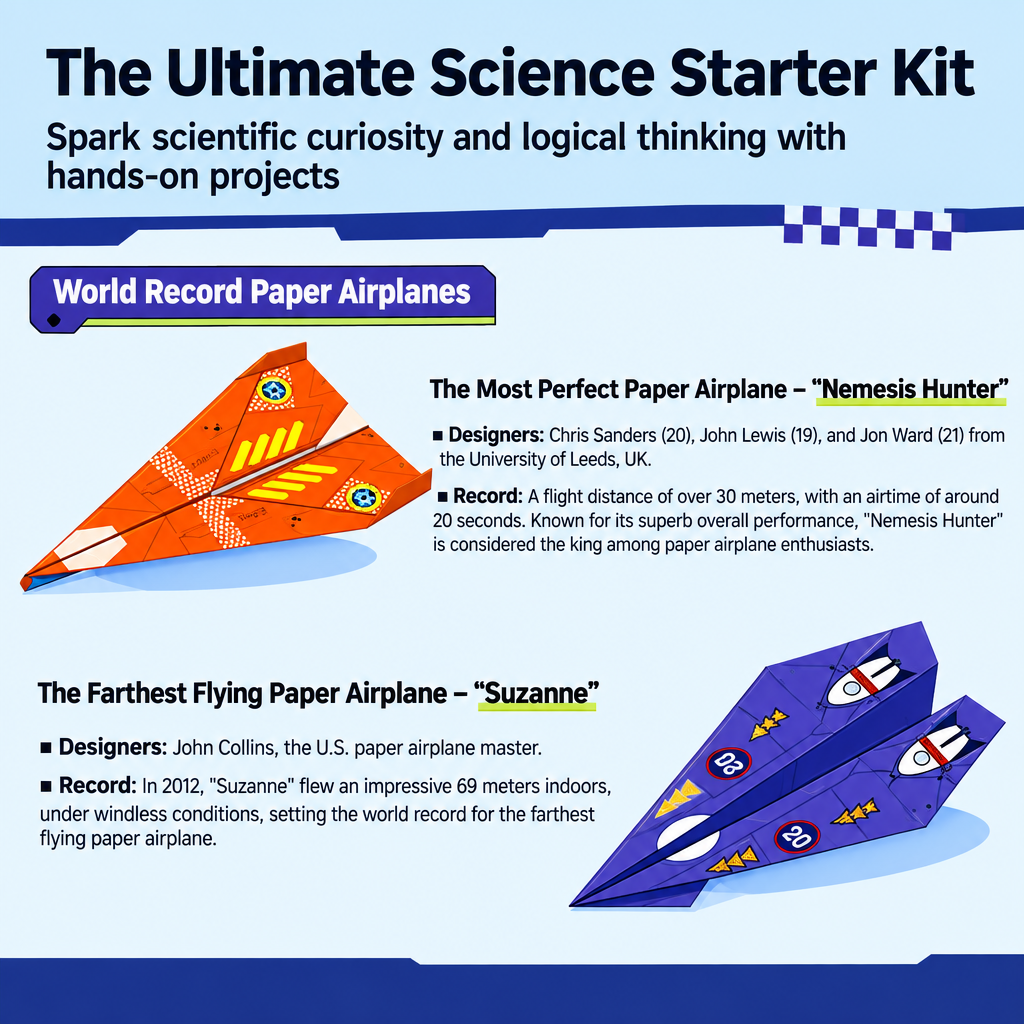 PaperFly – Creative & Educational – Origami Airplane Set