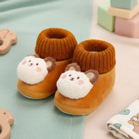 Thumbnail for CuddleSteps – Warm and non-slip – Animal Baby Slippers