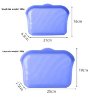 Thumbnail for MealSaver – Practical & Reusable – Silicone Food Storage Bag