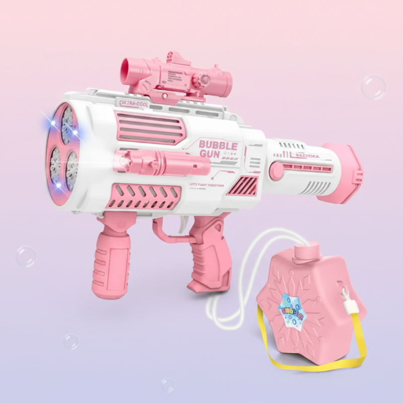 Light Up Bubble Gun – Play & Music – Bubble Blower