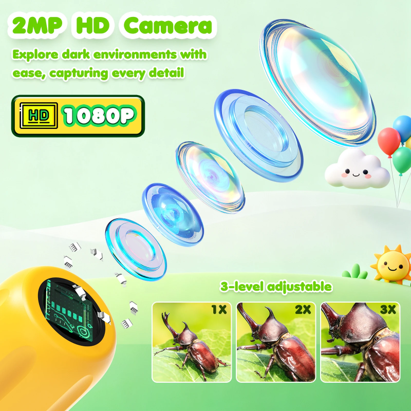 JuniorExplorer – Educational & Exploratory – Borescope Camera for Kids