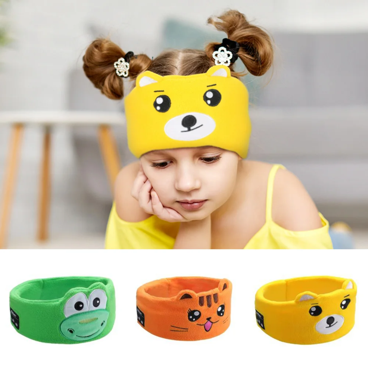 SilentRhythm – Musical Sleep Mask & Animals – Wireless Eye Mask with Bluetooth