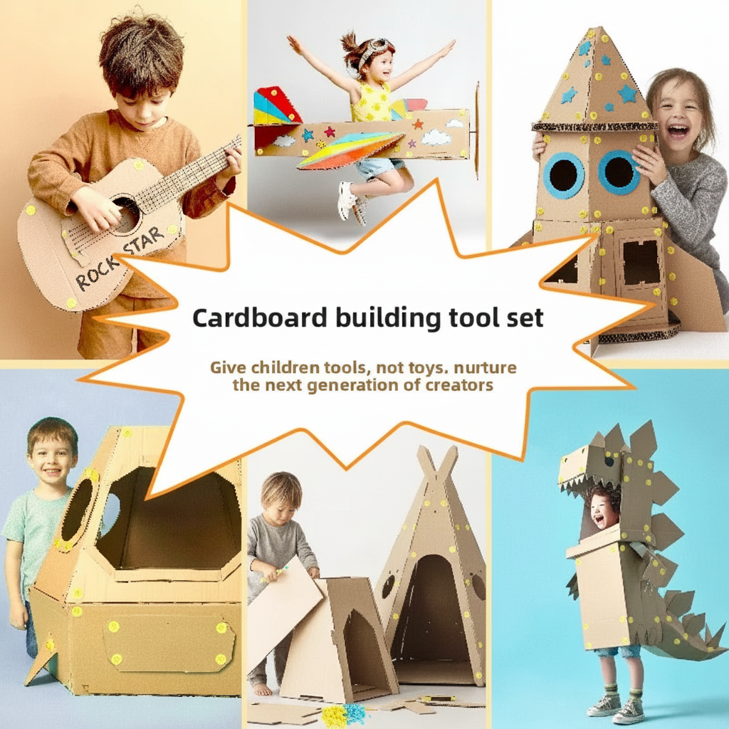 CardboardMaster – Fun & Educational – Cardboard Craft Kit