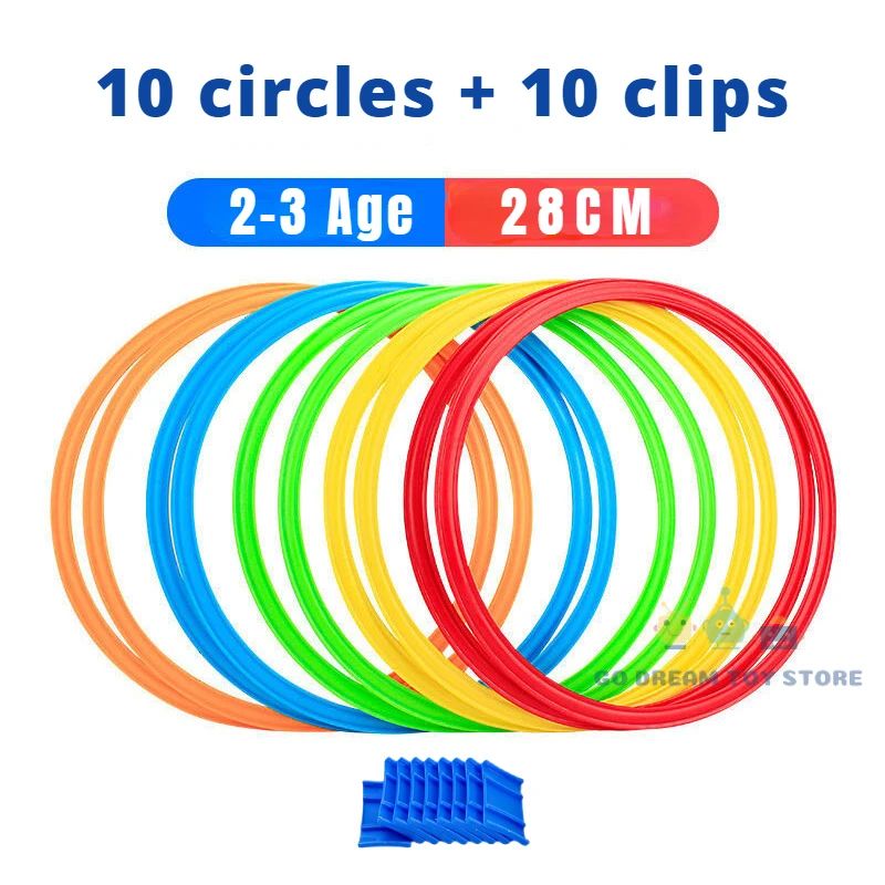 Jump Hoops™ – Jump & Play - Hoop Set