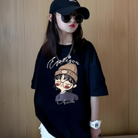 Thumbnail for CuteStyle – Trendy & Comfortable – T-shirt with an oversized cartoon print