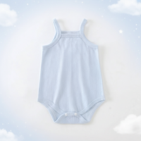 Thumbnail for Summer Bodysuit – Lightweight & Comfortable – Knitted Baby Romper