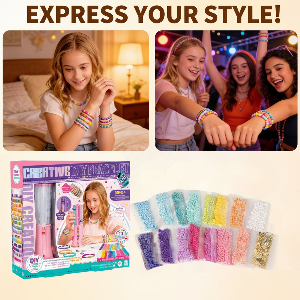 BeadMaster – Creative & Educational – DIY Bracelet Craft Kit