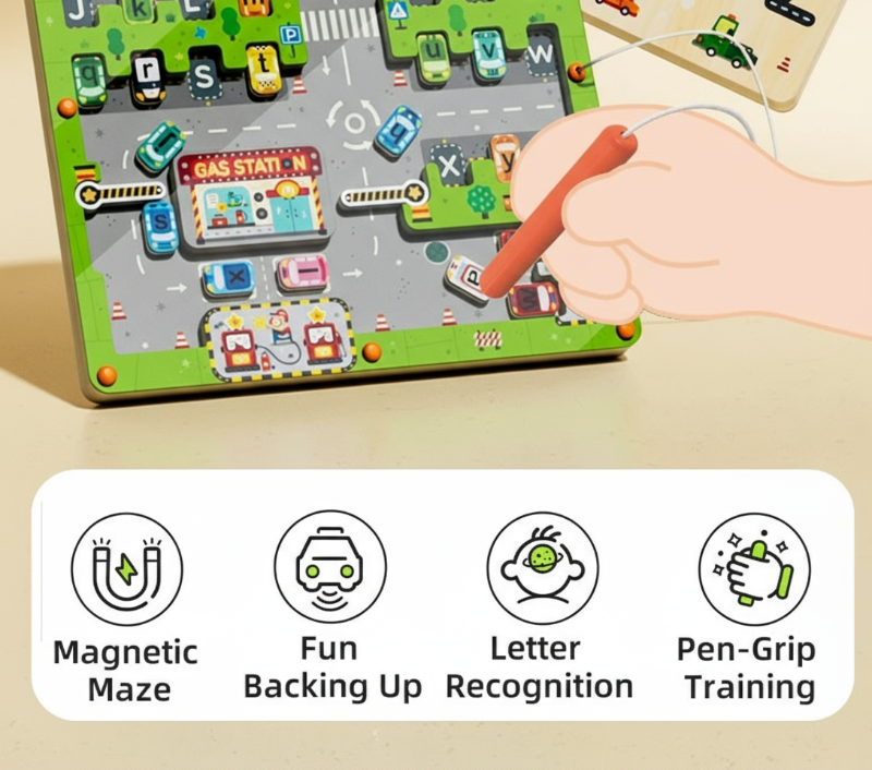 AlphaPark – Smart & Creative – Magnetic Maze