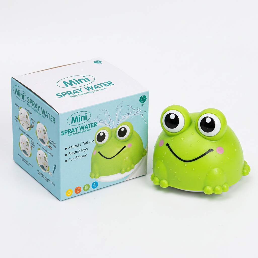 FrogSplash – Fun & Interactive – Automatic Water Fountain