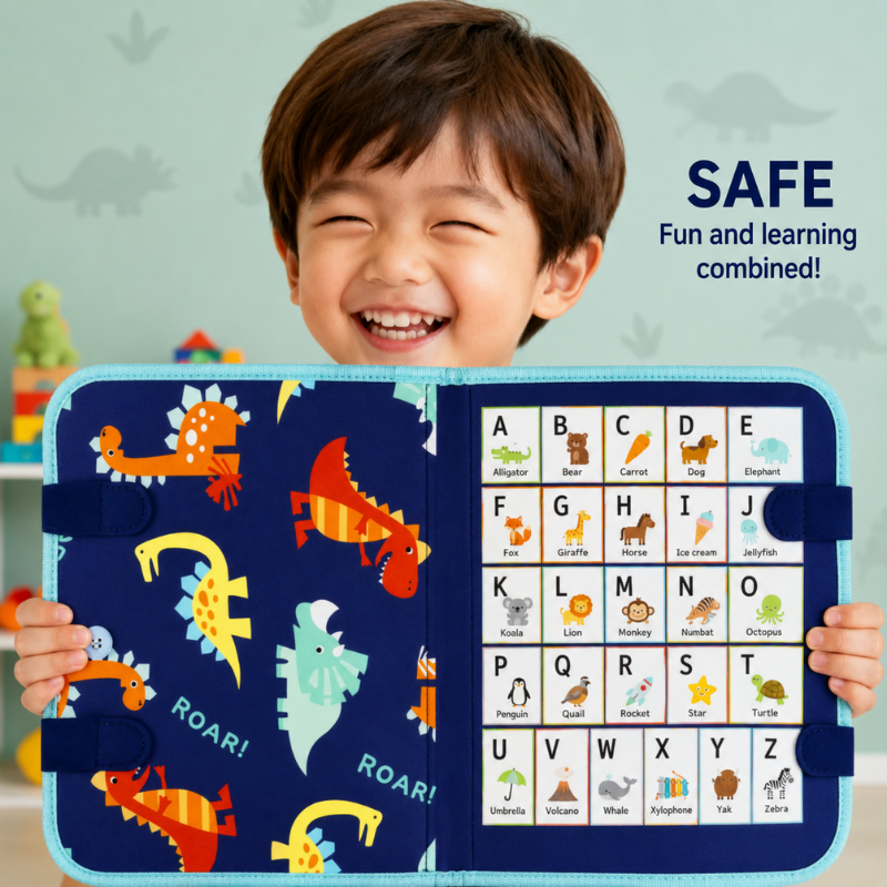 7-in-1 Busy Board – Motor Skills & Learning – Activity Board