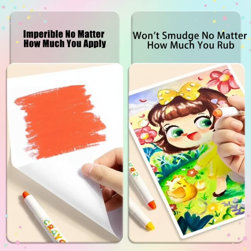 TinyArt – Educational & Safe – Water-Soluble Washable Marker Set