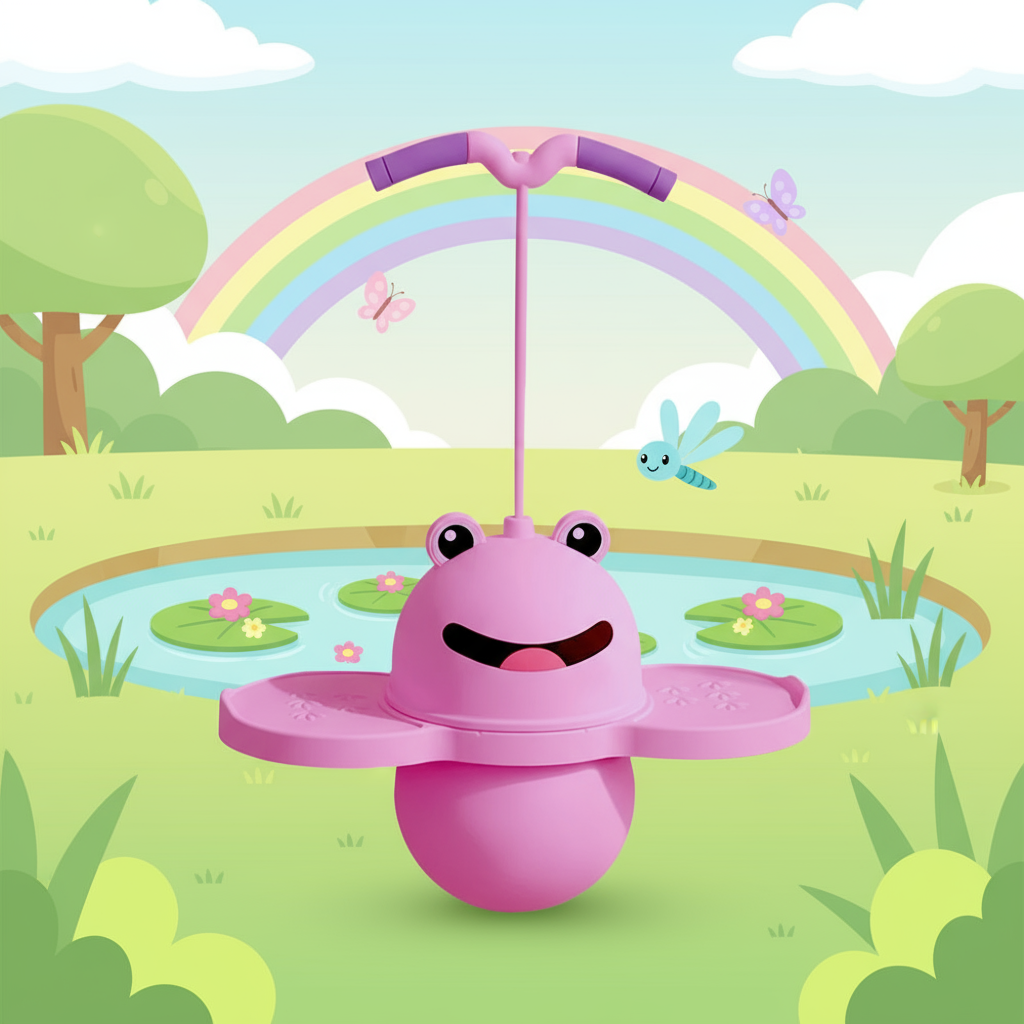 PlayLeap – Balance & Energy – Frog Pogo Stick