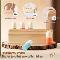 Thumbnail for Color Spring – Playing & Developing – Sensory Wooden Baby Toys