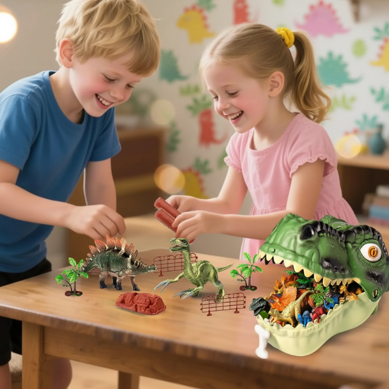 DinoWorld – Creative & Realistic – Dino Head Play Set
