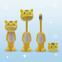 Thumbnail for TinyTeeth – Fun & Cute – Animal-Shaped Children's Toothbrush