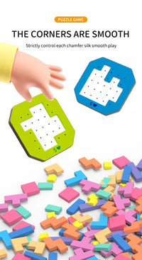 Thumbnail for Logic Blocks™ – Color & Creativity - Geometric Puzzle