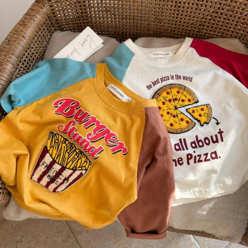 LittleRetro – Cool & Trendy – Kids' Long-Sleeve Shirt with Graphic Print